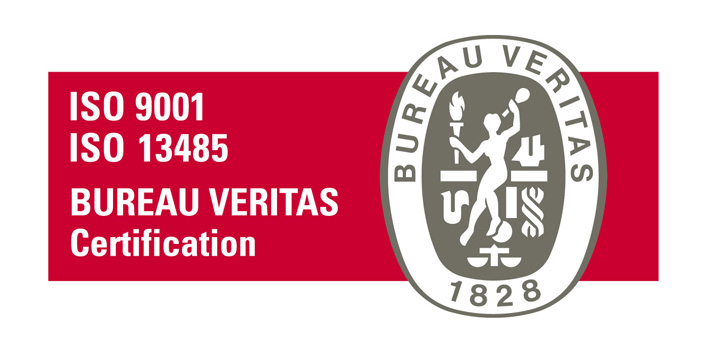 Logo de la Certification médicale ISO 13485